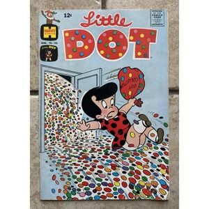 Little Dot 100 Aug 1965 Harvey Comics Silver Age Richie Rich Little Lotta